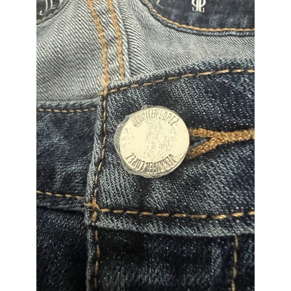 Jennifer Lopez Jeans Women's 18W Boyfriend Stretch Denim Mid Rise Straight Leg - Picture 11 of 13